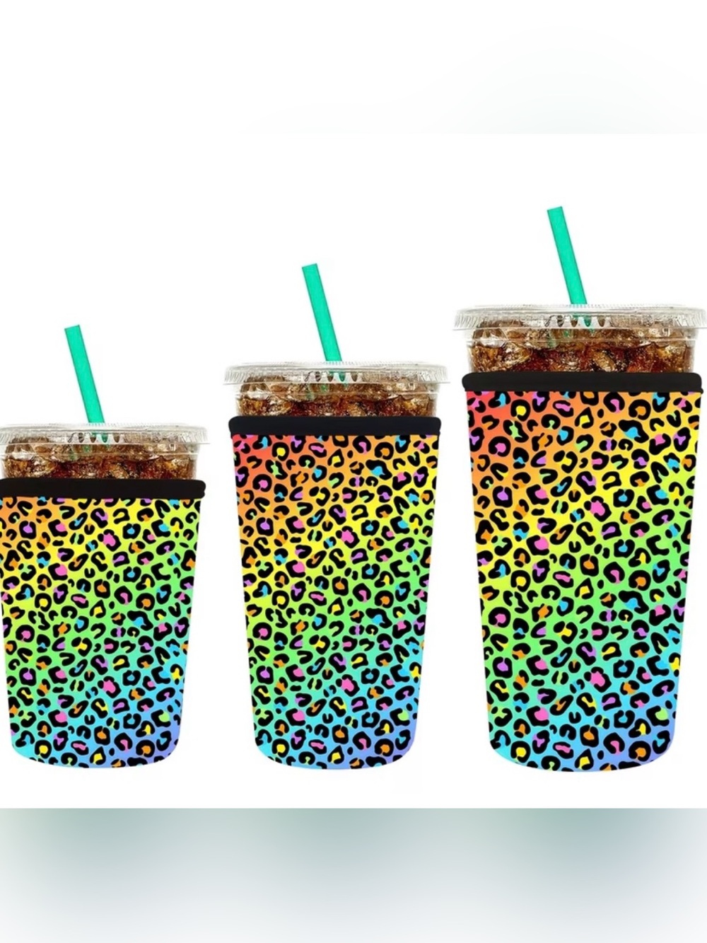 Isolated cup sleeve small med and large available pick your style and size - Picture 5 of 6